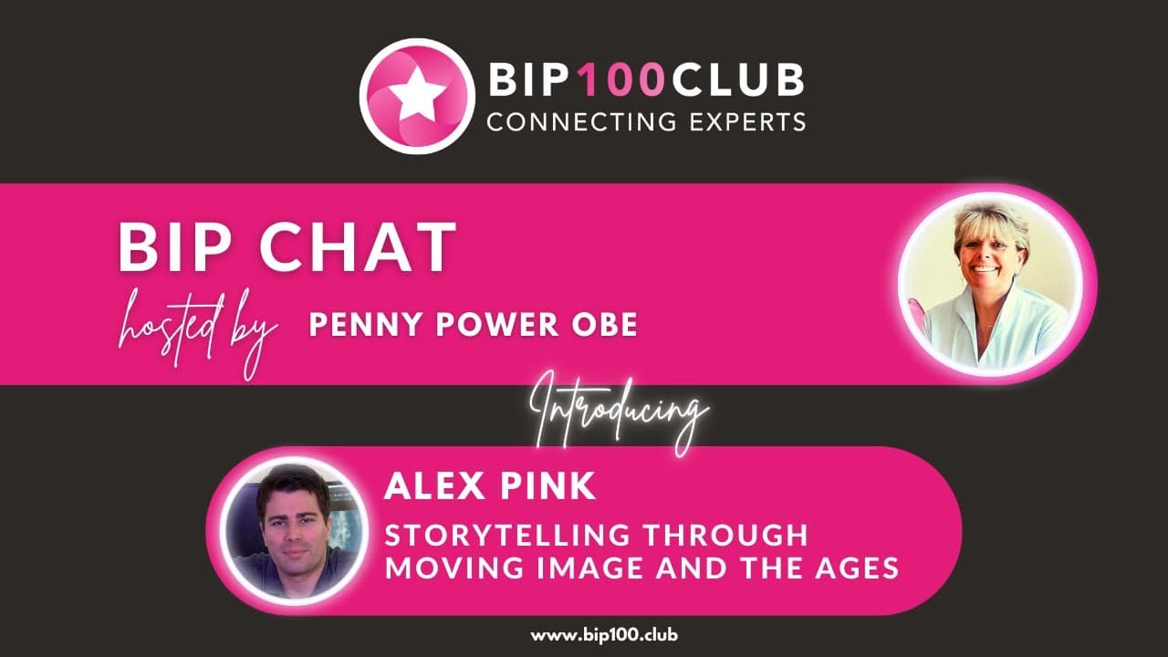 BIP Chat with Alex Pink: storytelling through moving image and the ages